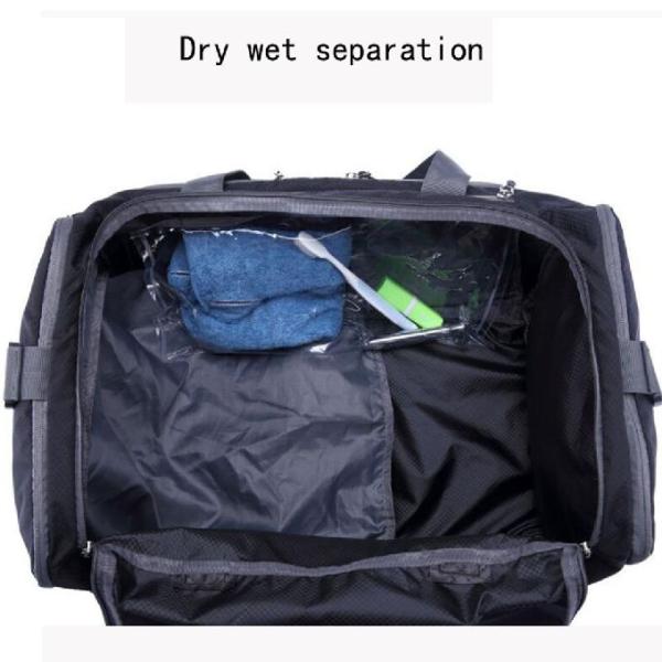 Влажная - и - сумка Tote фитнеса OEM нейлона сухой сепарации