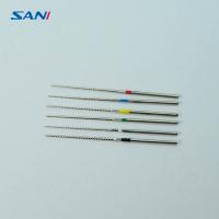 Arquivos Endodontic dentais de aço inoxidável, arquivo de 6pcs/Pack U Endo