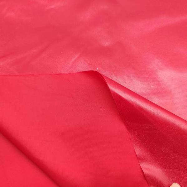Dyed 50Dx50D 100% Polyester Raincoat Fabric Pd Wr Light Pu Ws Finished Waterproof