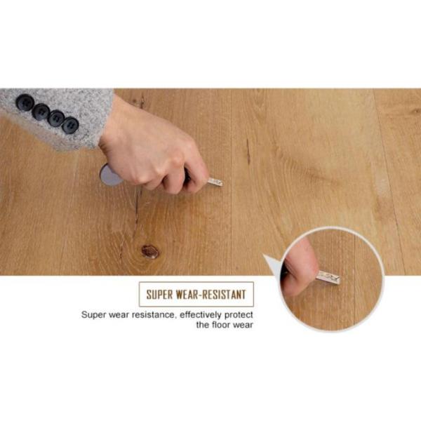 2.0mm Waterproof Glue Down Pvc Floor Planks Flame Resistance Grade Bf1