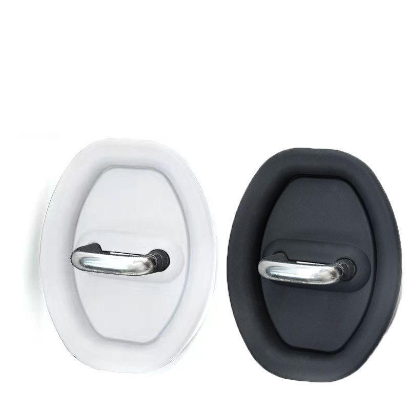 Car Door Lock Buckle protection Pad, Door Shock Absorber Buffer Pad, Door Lock protection Cover