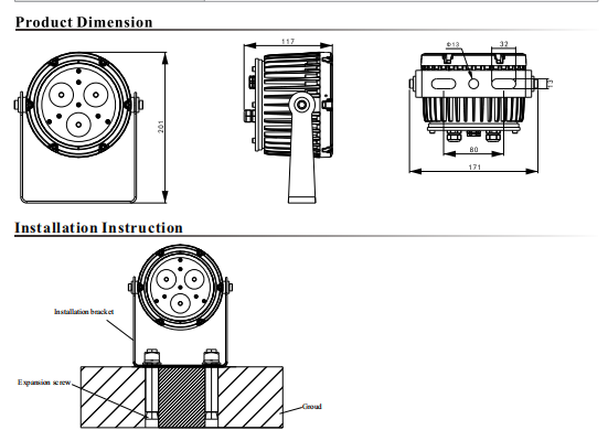 Фары ландшафта СИД украшения 24В рождества на открытом воздухе