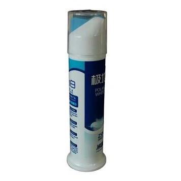 Logotipo personalizado 100ml 110ml PP bomba sin aire botella de tubo para la pasta de dientes botella de plástico