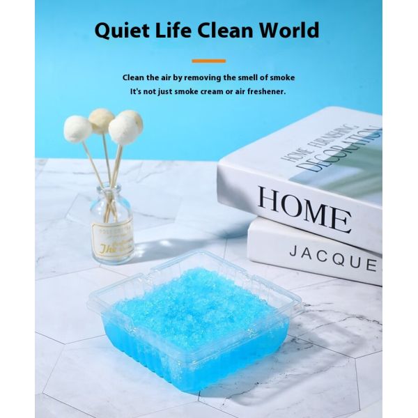 Portable Creative Crystal Disposable Ashtray Lazy No-Wash Anti-Odor Sand Extinguisher Wholesale Adhesive Paper Film