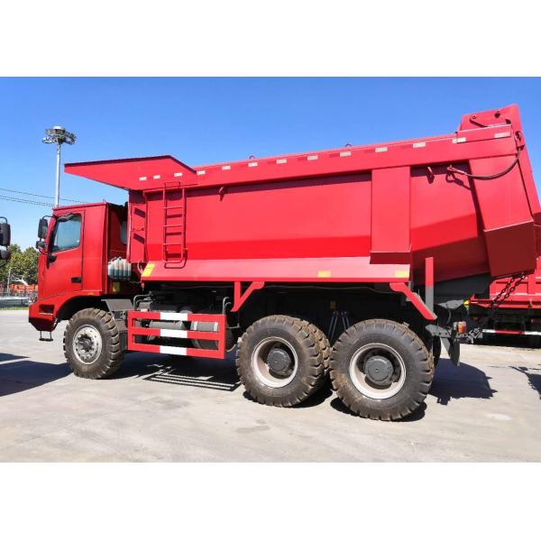 Velocidad máxima resistente de los camiones de volquete de la explotación minera de ZZ5707S3840AJ Sinotruk los 75km/H