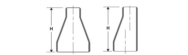 SS304/316L A234wpb Butt Weld Pipe Reducer For Thermal Boiler Pipe Sch10-Sch160