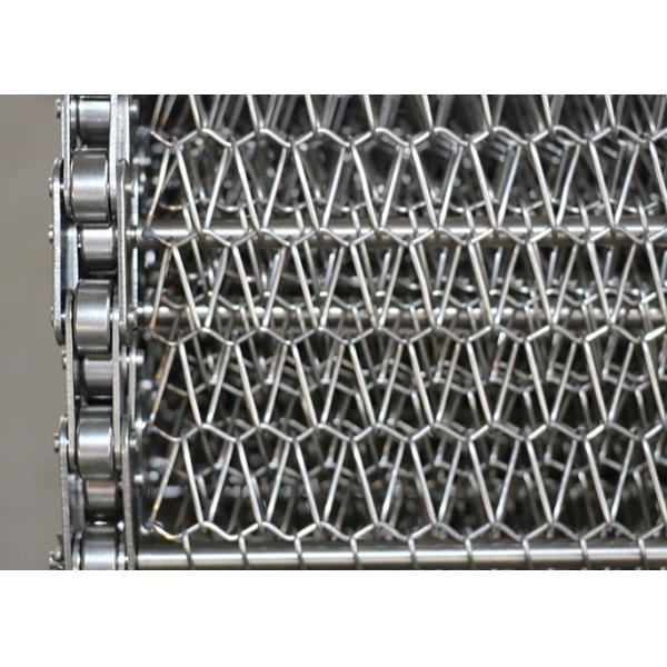 304 Stainelss Steel Conveyor Wire Mesh Belting For Vegetable Washing Machine