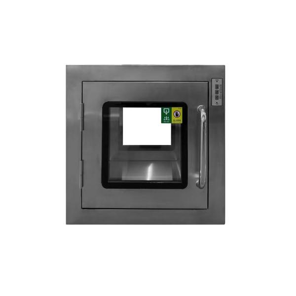 Radiation-Proof Transfer Hatch with Dual-Lead Shielded Chambers, 10-50mm Lead Equivalency, and HEPA/ULPA Filtration for Safe Material Handling