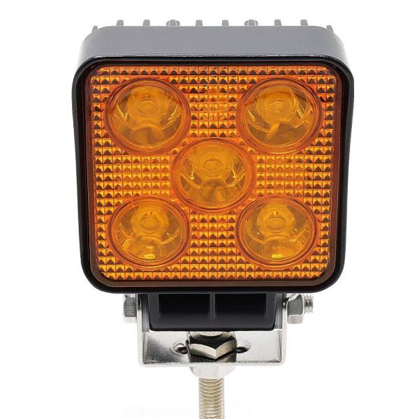 15W Tracteur Spot Light Blanc Rouge Bleu Ambre Lumières de travail pour tracteurs