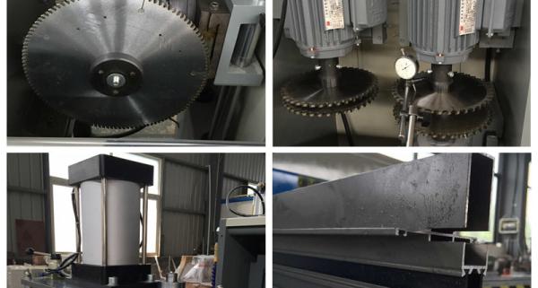 Aluminum Window End Milling Machine for Aluminum Door and Window with 4 Knives /  Aluminum Window Fabricating Machine