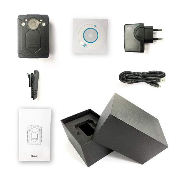 Супер камера HD 1296P несенная телом со строением дисплея 2 дюймов в функции Wifi GPS
