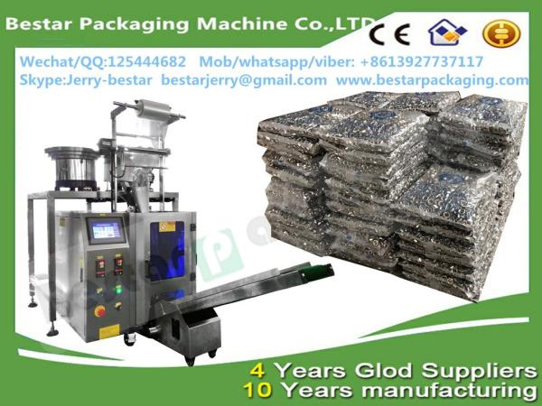 Fully Automatic Furniture accessories, screws, rubber, nuts, tubes parts, gaskets weighting counting packing machine