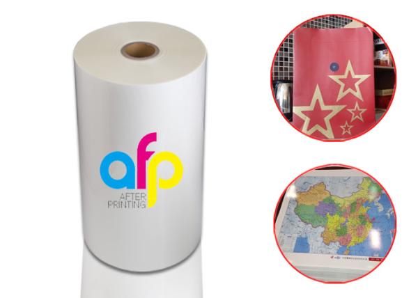 Double Sides Corona Premimum BOPP Matte Lamination Film For Book Covers