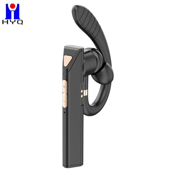 TWS Business Single Earphone Voice Control Car Driving Office Running Ear Hook Wireless Headset