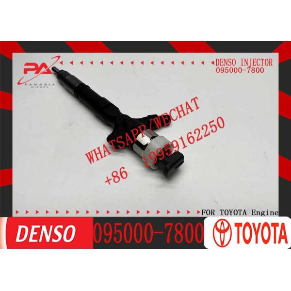 Nuevo inyector de boquilla 095000-7800 095000-7801 095000 7801 Inyector de combustible diésel 095000 7801 0950007801 0950007800 1KD