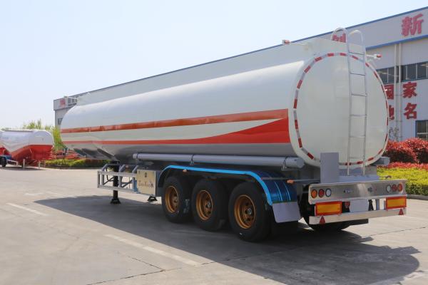 BPW Axle 3 Axles Fuel Oil Petrol Tanker Trailer with Fuwa Axle Steel Material