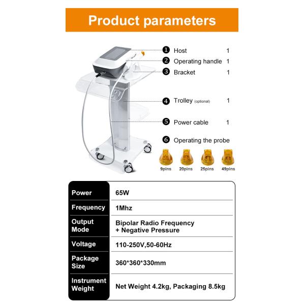 Odi Aesthetic RF Microneedle Machine Skin Tighten Wrinkle Removal