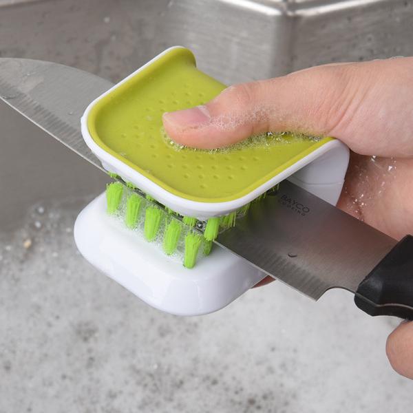Sustainable Multi-Functional Blade Cleaner for Kitchen Car Bottle Pet Washing Sponge