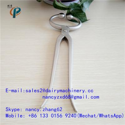 35CM Carbon Steel Bull-Holder, Bull Nose Tongs, Nose Clamp for holding cattles