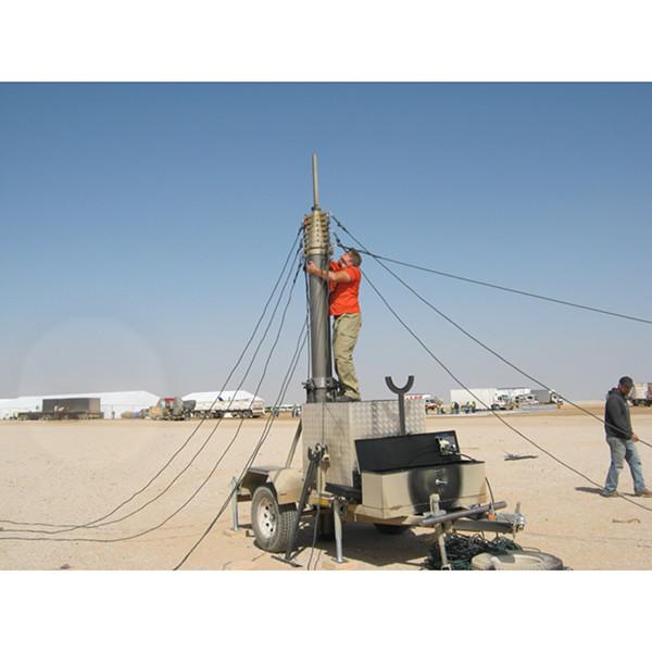 21m pneumatic telescopic mast-30kg payloads NR-3200-21000-30L for mobile telecommunication tower antenna mast tower