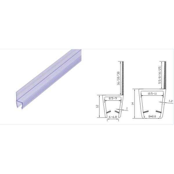 Силиконовый проем для стеклянных дверей для душа Предотвратить утечки и остановить повреждение водой