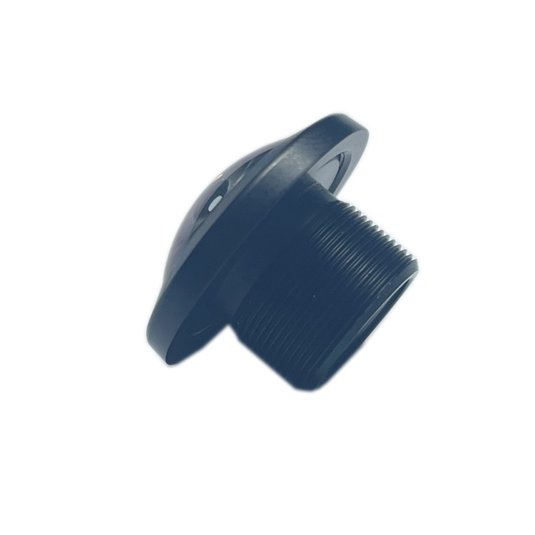 IP69K Waterproof Ultra Wide Fisheye M12 Lens 200 Degree DFOV Low CRA 4K POE Outdoor IP Camera