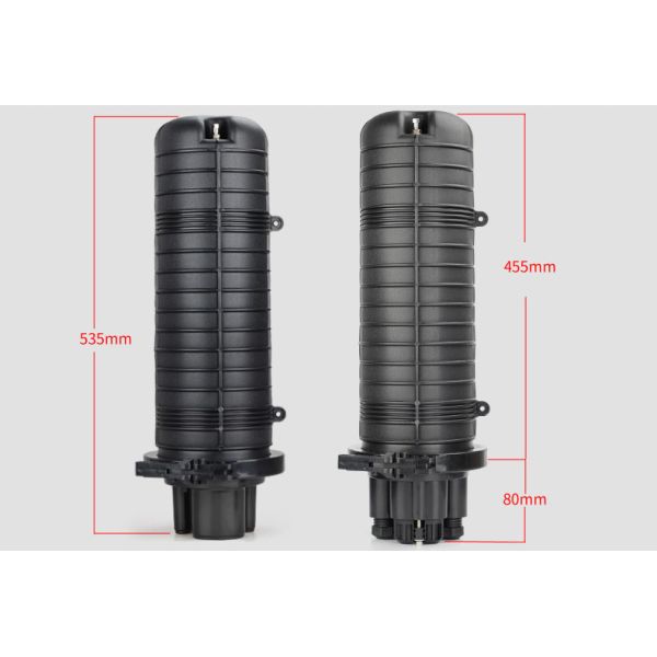 Dome Type IP68 Fiber Optic Cable Joint Closure with 48/96/144 Cores and 24/48/72/96/144/288F Capacity