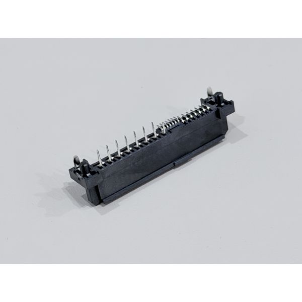 SAS 3.0 29Pin Female PCB Connector, 1.27mm Pitch Mixed SMT + TH Pin Terminal Connector for Server, Automotive & Power Wire Cable Signal Transmission