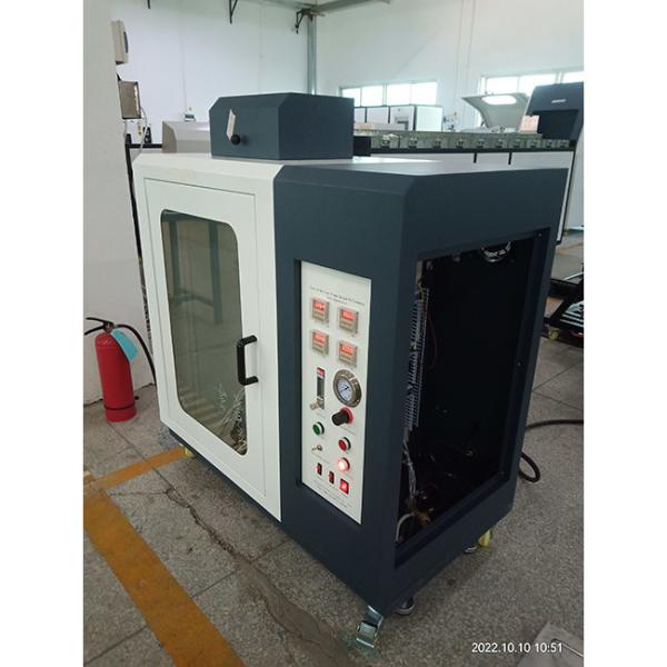 ISO 6941 Lab Test Equipment Vertical Flame Tester For Fabric And Textlite Material