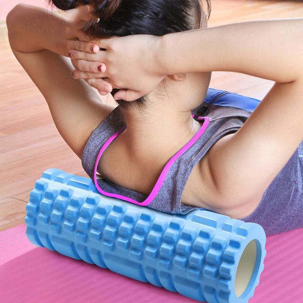 Sport Fitness Foam Muscle Roller , Back Massage Roller For Exercises Physical Therapy