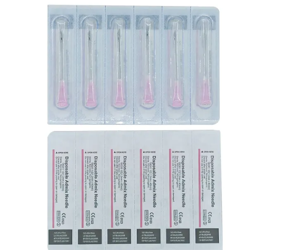 Black Hypodermic Needle Disposable Sterile Out Diameter 0.7mm 22G