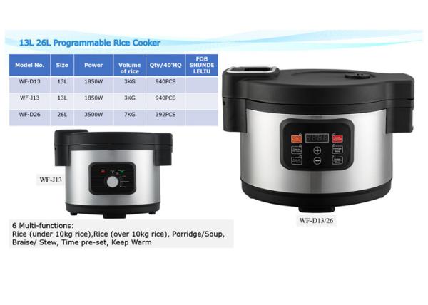 Anti Scalding Pot Cover 3KG 26L All In One Electric Cooker
