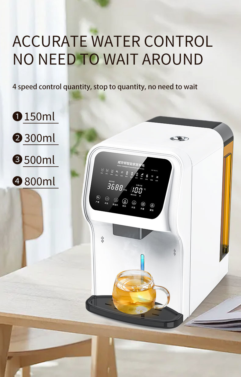 Создатель воды водопода фильтра Ionizer щелочной воды генератора Ppb Countertop 4000 богатый