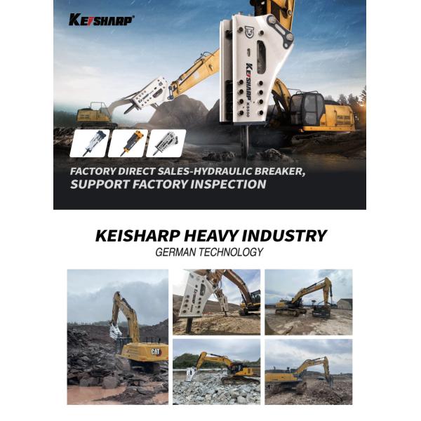 Excavadoras, rompientes hidráulicos Equipos esenciales para trabajos de construcción pesados