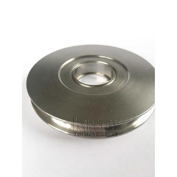 Stainless steel 303 316 Precision Machining turning parts roller belt pulley