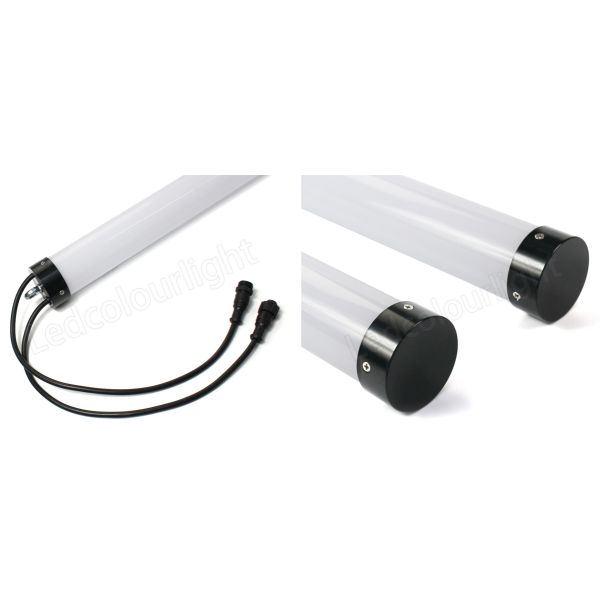 RGB Stage Lights 360° DMX LED 3D Tube Pixel Lighting Ceiling Hanging Decoration