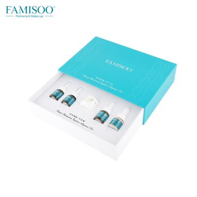 o jogo permanente da composição 5pcs, sobrancelha 3D/tinta da tatuagem ajusta o líquido 10ml/Bottle