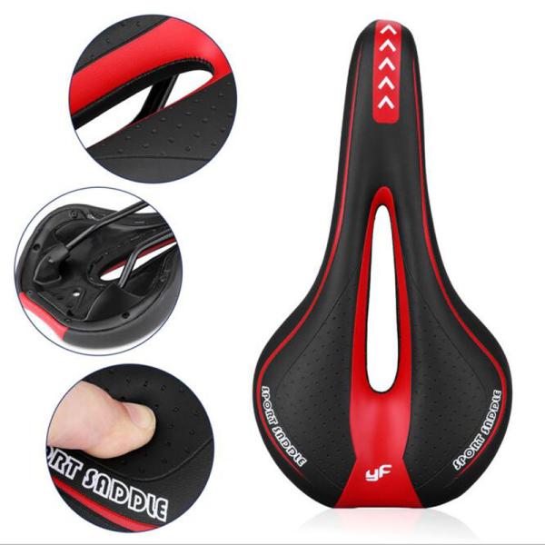 US 2.2/Piece GDS112 Comfortable EVA Road Bicycle Saddle Waterproof Mountain Bike Seat