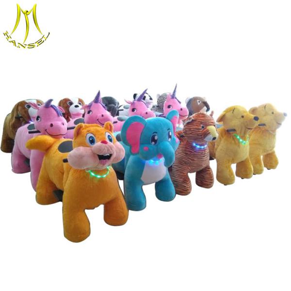 Hansel   plush animal electric scooter 4 seats ride on toy zippy pets ride