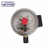 NO+NO Caixa de aço preto 1.6MPa 100mm 380V Manômetro de contato elétrico manômetro de pressão AC