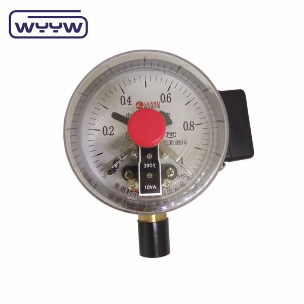 63mm Electric Contact Pressure Gauge Opening 2.5 For Accurate Pressure Measurement In Industrial Settings