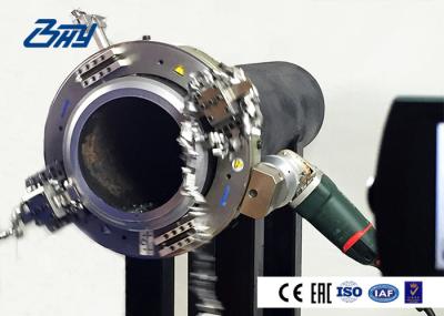 corte pneumático profissional da tubulação 12inch e máquina de chanfradura que ocupam o espaço pequeno