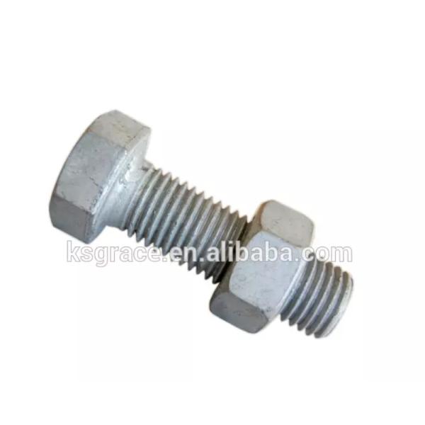 Уступчивый болт высокой напряженности болта с шестигранной головкой astm a325 hdg болтов с шестигранной головкой HDG высокой напряженности тяжелый