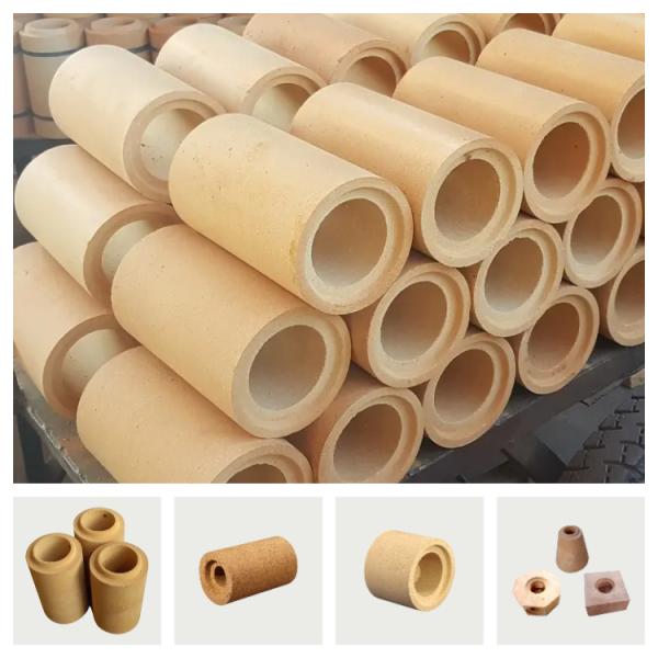 1800°C High Alumina Refractory Brick Steel Ladle Runner Refractory Brick For Kilns