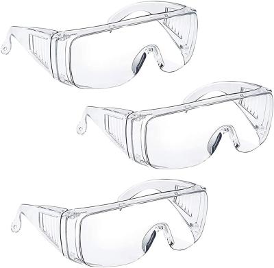 Polycarbonate Lens Safety Goggles For Chemistry Lab Scratch Resistant