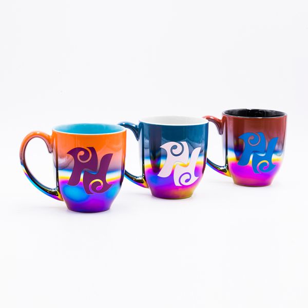 Branded Coffee Mugs With Electroplating Customizable For Customized Gift Shop