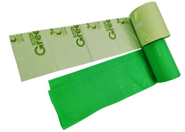 Eco Friendly L 20.5 Inch Biodegradable And Compostable Bags EN13432 Certified