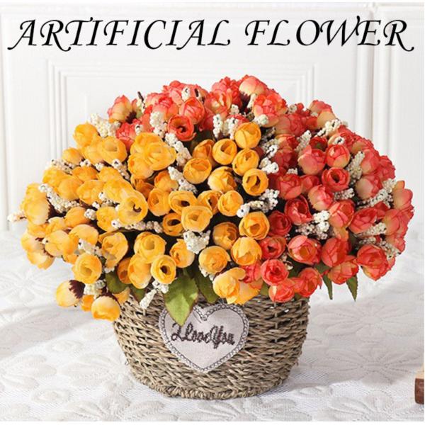 Mini rose buds and star buds