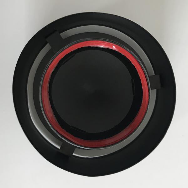 Easy Install Wood Stove Pipe Rain Cap Black Carbon Steel Free Standing