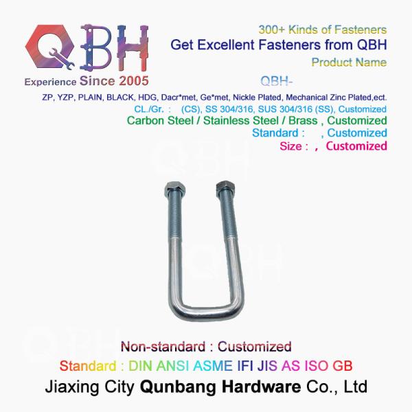 Болт M6 квадратной карты прямоугольный гальванизированный u - M10